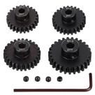 Engrenagem de motor de pinhão JIECHUN M1 Furo de eixo de 5 mm 24T 25T 26T 27T