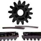 Engrenagem Externa 14 Dentes Nylon Slider + 18 Gomos 30cm Reposição para Cremalheira RCG
