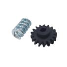 Engrenagem Nylon E Rosca Sem Fim Para Motor Grill Giratório Engrenagem Nylon E Rosca Sem Fim Para Motor Grill Giratório