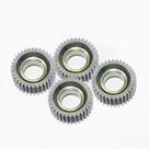 Engrenagem roda dianteira com Rolamento tracao ZF valtra / valmet / massey jogo 4pcs