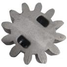 Engrenagem Z12 Alumínio Para Motor Industrial Ppa P01526