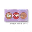 Enjoy! Trio Contorno + Blush + Iluminador - Mahav