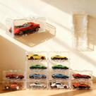 Enklogic Estojo Expositor para Carrinhos de Brinquedo em Escala 1/64 com 40 Peças Enklogic Estojo Expositor para Carrinhos de Brinquedo em Escala 1/64 com 40 Peças