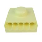Enrolador Boleador de Doces Amarelo Blue Star 8g/12g/16g/20g Porcionador Docinhos Brigadeiro