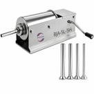 Ensacadeira Bja 5 Litros Aço Inox Canhão Linguiça Horizontal