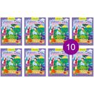 Ensinamentos De Jesus - Kit 10 Livrinhos Lembrancinha De Festa Sacolinha Aniversário