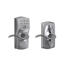 Entrada de teclado SCHLAGE FE595 CAM 626 ACC Camelot Brushed Chrome