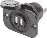 Entrada USB Marinizada Dupla 12/24v Blue Sea 1016