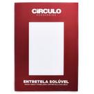 Entretela Adesiva Solúvel para Imprimir - Círculo