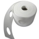 Entretela Para Cortina TNT 08 cm com Furos Branca - 10 Metros