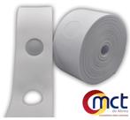 Entretela TNT P/ Cortina C/Furo 10cm (28mm) - Diversas Medidas - 150gm
