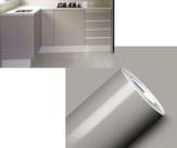 Envelopamento adesivo vinil moveis 6Mx50cm Cinza Claro