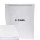 Envelope branco 50 unid para escritorio documentos para folha a4
