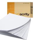 Envelope branco a4, 50 unid escritorio, contratos, documentos