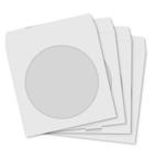 Envelope Branco Para Cd e Dvd com Visor Transp Pcte 50 Unid.