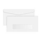 Envelope C Janela Branco ofício 114x229 75Gr 50 unidades