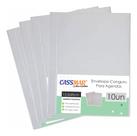 Envelope Canguru Cristal para Agenda 13,5cmx20cm Cassmar 10 Un