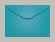 Envelope Carta Colorido 11,4 x 16,2 cm Scrity 100 Unidades Azul Claro - Bahamas