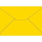 Envelope Carta Colorido 114X162MM Amarelo 85G Envelope Carta Colorido 114X162MM Amarelo 85G