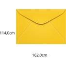 Envelope Carta Colorido 114X162MM Amarelo Rio de Janeiro 80G - Pacote com 100 Unidades Envelope Carta Colorido 114X162MM Amarelo Rio de Janeiro 80G - Pacote com 100 Unidades
