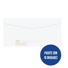 Envelope carta com cep 11,4x16,2cm 10 un Romitec Envelope carta com cep 11,4x16,2cm 10 un Romitec