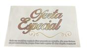 Envelope Colado Oferta Especial Dourado - 100 Unidades de Papel Offset 70g
