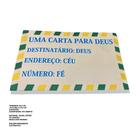 Envelope Colado Uma Carta Para Deus - 100 Unidades Envelope Colado Uma Carta Para Deus - 100 Unidades