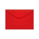 Envelope Color Plus Vermelho 114x162mm blister com 10 unidades - Scrity