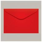 Envelope Comercial 114x162 Tóquio Vermelho com 10 envelopes Scrity