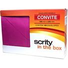 Envelope Convite Colorido 160X235 Pink Cancun 80G