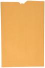 Envelope de boletim escolar School Smart Kraft, 6x9 polegadas, pacote com 100