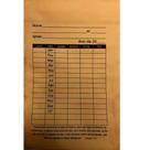 Envelope de Dízimo Controle Anual