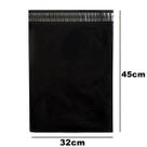 Envelope de Segurança plástico 32x45 Preto Correios 100pcs