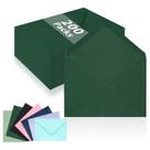 Envelope LIKAJON A7 verde escuro, pacote com 200, 13x18 cm Self Seal