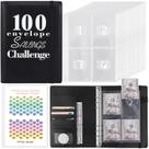 Envelope Money Saving Challenge Binder WAPAG 100 A5 Preto