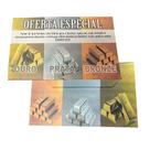 Envelope OFERTA OURO, PRATA E BRONZE - 100 Unidades - Papel Offset 70g
