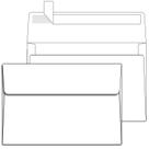 Envelope Ohuhu A2 Self-Seal imprimível 11x15 cm, pacote com 500