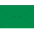 Envelope p/Cartão de Visita 72x108mm Verde Escuro 80g 100un