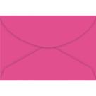 Envelope para Cartão de Visita 72x108mm Pink 80g 100un