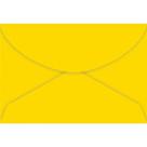 Envelope para Cartão de Visita Amarelo 72x108mm 80g Foroni