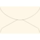 Envelope para Cartão de Visita Creme 72x108mm 80g Foroni