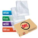 Envelope Plástico DAC Ofício com espessura Extra Grossa e 4 Furos 300 Unidades