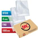 Envelope Plastico Oficio 4 Furos 0,06MM Fino C/1000 DAC