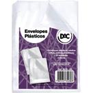 Envelope Plástico Ofício 4 Furos Médio 0,10MM - Pacote com 25