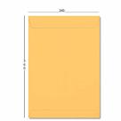 Envelope saco ouro 260x360mm 80g 50un