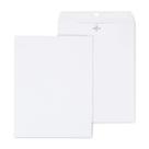Envelope Staples 10x13cm, fecho de tecido branco 100/caixa