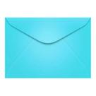 Envelope Visita 72x108 com 100 Azul Turquesa Bahamas Scrity