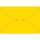 Envelope Visita Colorido Amarelo Color Plus 80G.