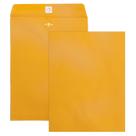 Envelopes com fecho Goefun 9x12cm, papel 100gsm, pacote com 100 unidades, marrom