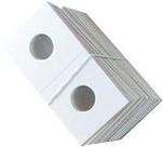 Envelopes de papel Guardhouse 2x2 para moedas, com grampos, pacote com 100